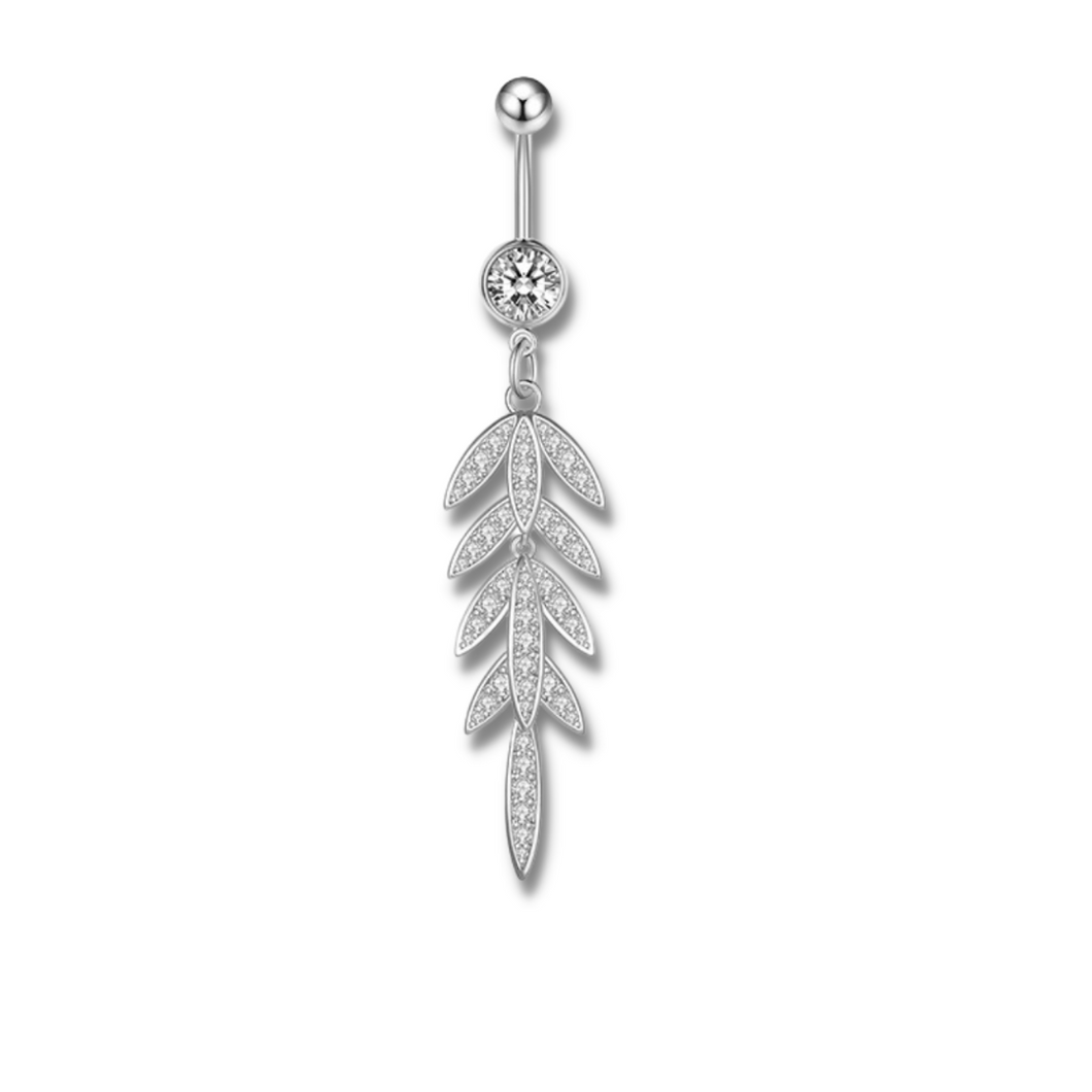 Leanna Leaf Belly Ring