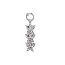 Load image into Gallery viewer, Trina Three Tier Clip on Belly Ring
