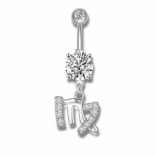 Load image into Gallery viewer, Zodiac Collection Belly Ring
