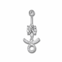 Load image into Gallery viewer, Zodiac Collection Belly Ring
