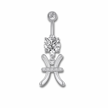 Load image into Gallery viewer, Zodiac Collection Belly Ring
