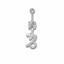 Load image into Gallery viewer, Zodiac Collection Belly Ring
