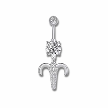 Load image into Gallery viewer, Zodiac Collection Belly Ring
