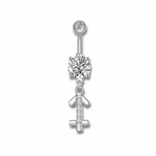 Load image into Gallery viewer, Zodiac Collection Belly Ring
